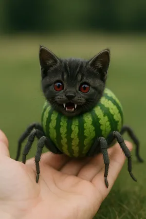Spider Cat Melon - Dali Llama - Splode