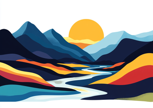 Sunrise Over Mountains - Hamilton Souther - Splode