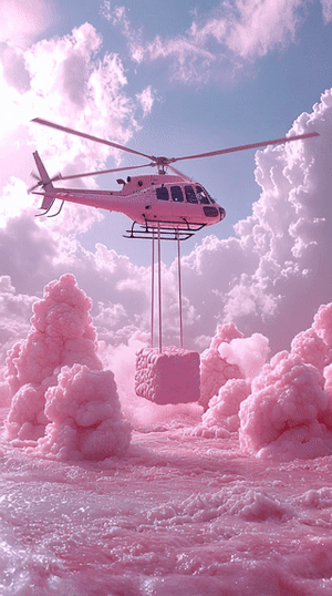 Pink Helicopter - The Viral Trader - Splode